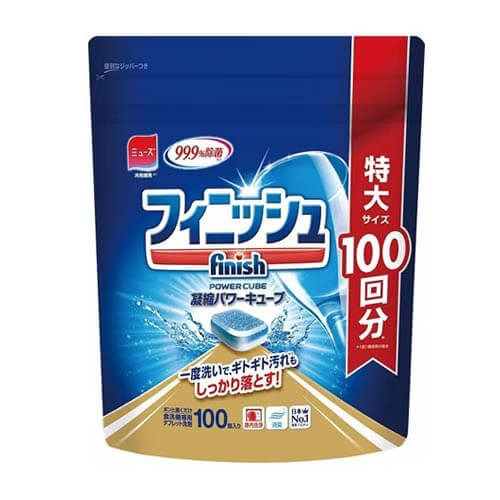 피니시 파워큐브 L사이즈 100정 [식기세척기세제]-일본직구 바리바리몰