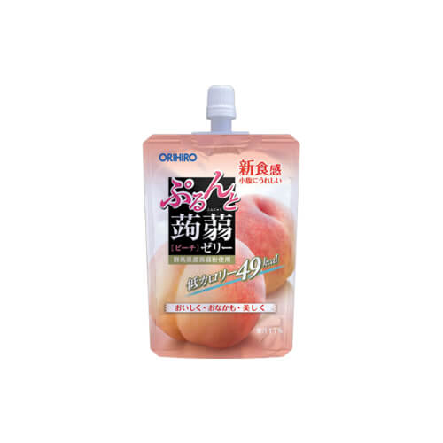 오리히로 곤약젤리파우치 복숭아맛-일본직구 바리바리몰